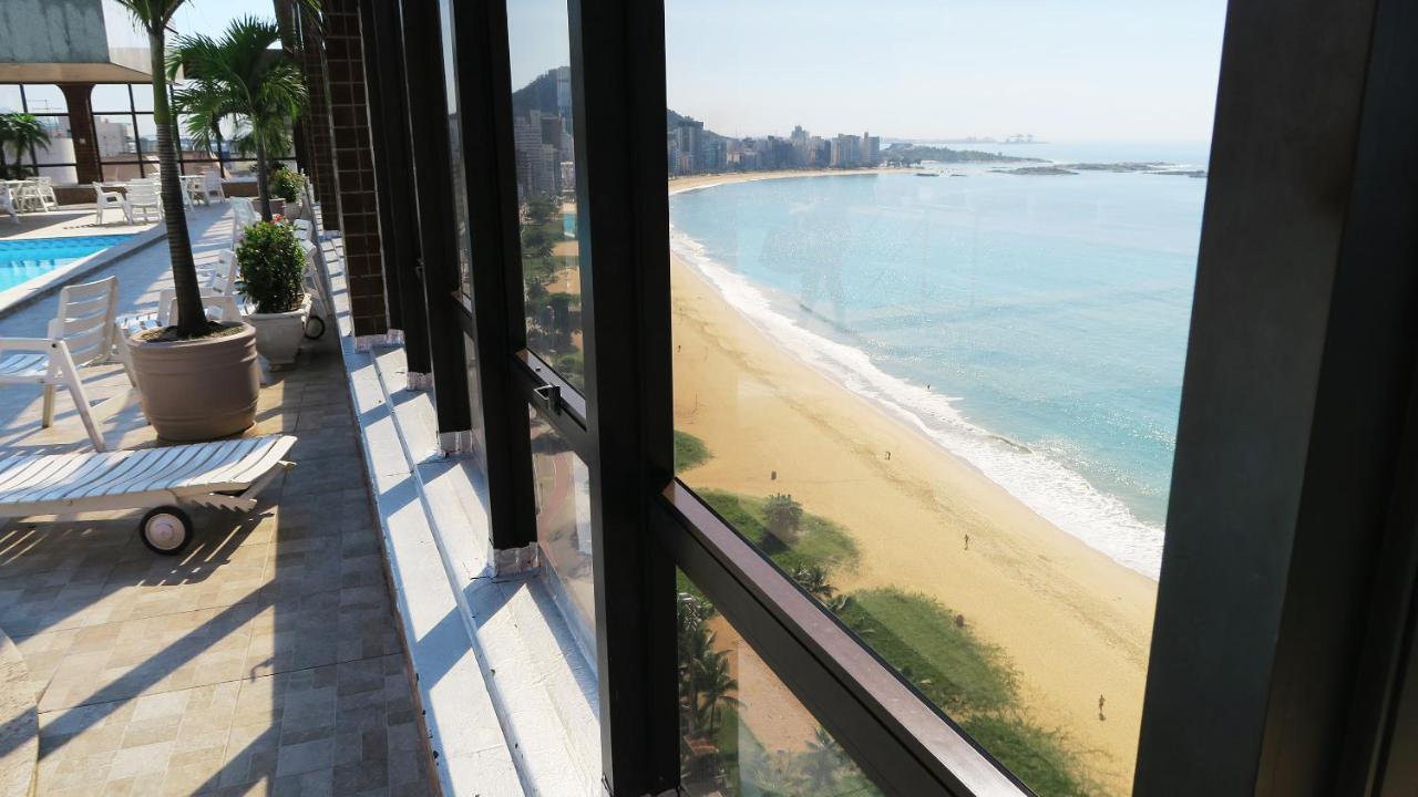Viva Dias Inesqueciveis No Apartamento Em Frente Ao Mar Praia Da Costa Vila Velha  Eksteriør billede